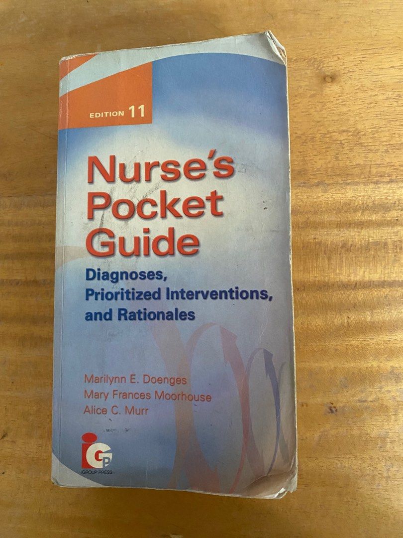 Nurse’s Pocket Guide 11th Edition (Category: Textbooks) located in Manila. Submitted by valleden948 (Listing ID 1277695078, Image 1). Description: Slightly used during nursing school Rate: 8/10 No written notes No highlights No torn pages.