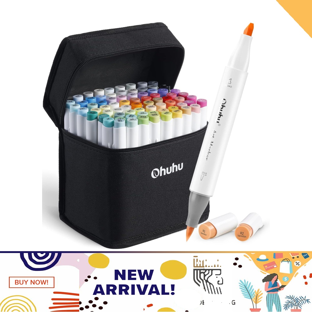 Ohuhu markers brush hot sale tip