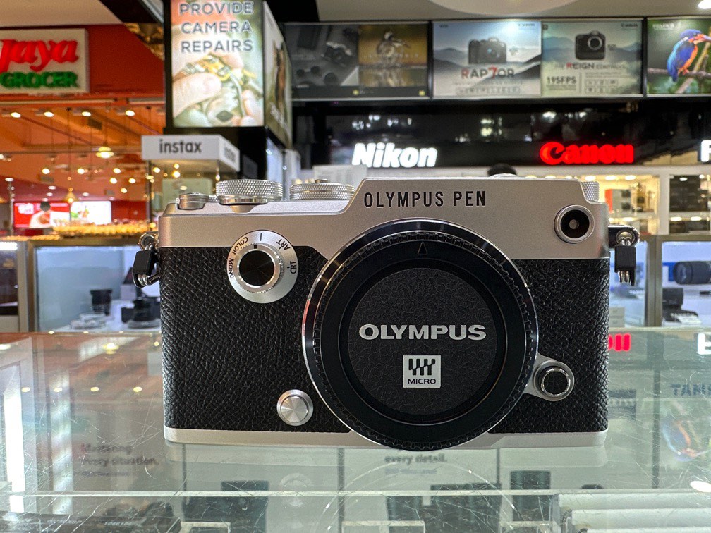 Olympus PEN-F Digital Camera - Silver (Body Only)