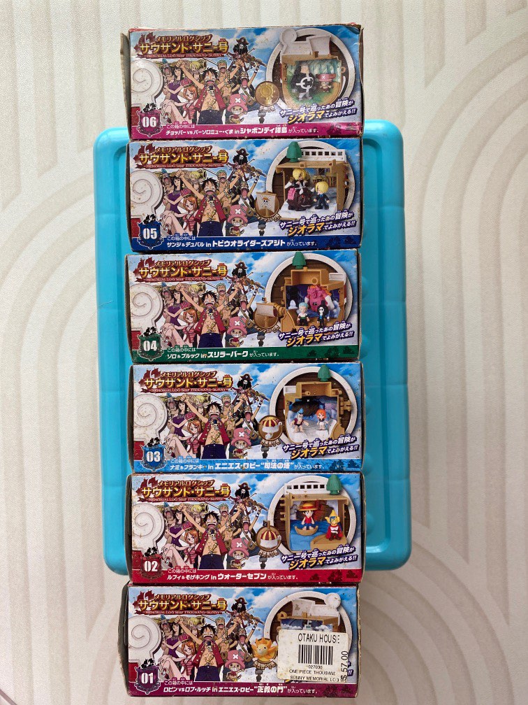 ONE PIECE Onepi No Mi Vol.20 All Types Gashapon BANDAI
