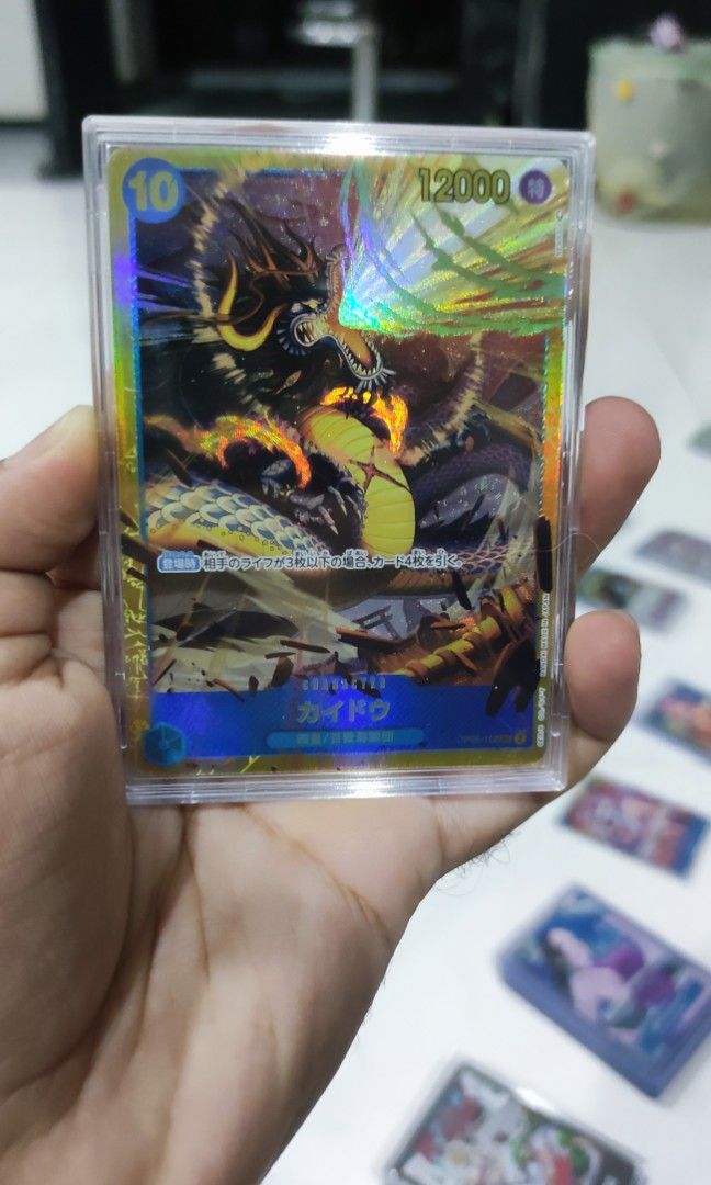 One Piece TCG OP05-118 Kaido SEC Secret Rare, Hobbies & Toys, Toys & Games  on Carousell