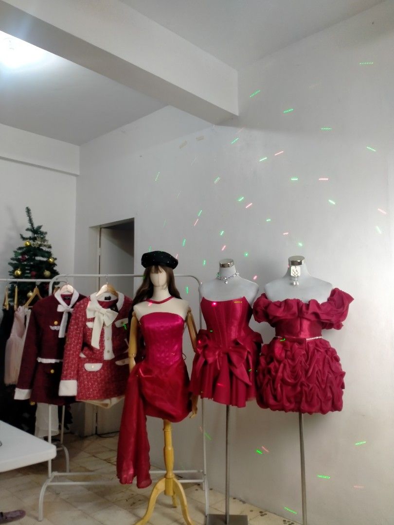 ONHAND Elegant Korean RED Cocktail Dress For Valentine s Day Events MEDIUM Women s Fashion Dresses Sets Dresses on Carousell