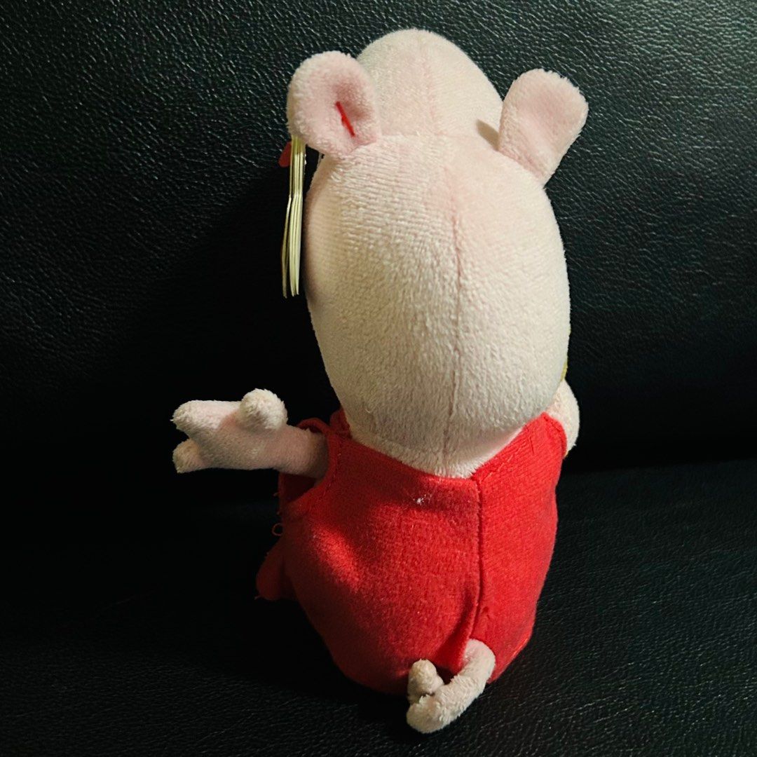 TY Peppa Pig Peluche - Freddy Fox | Peluche morbido per bambini | Peluche da collezione