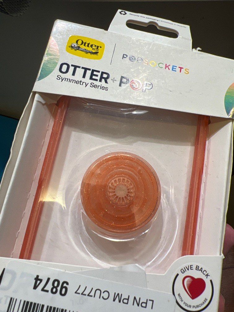 Otterbox Otter+Pop Symmetry Series (Category: Cases & Sleeves) located in Makati City. Submitted by gwumpygirl (Listing ID 1277791369, Image 3). Description: Brand New Original Sealed in box, never opened For iPhone 12 Pro Max or iPhone 13 Pro Max Color: Melondramatic.