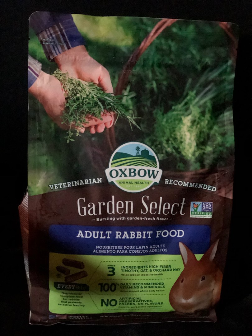 Oxbow garden select rabbit sale food