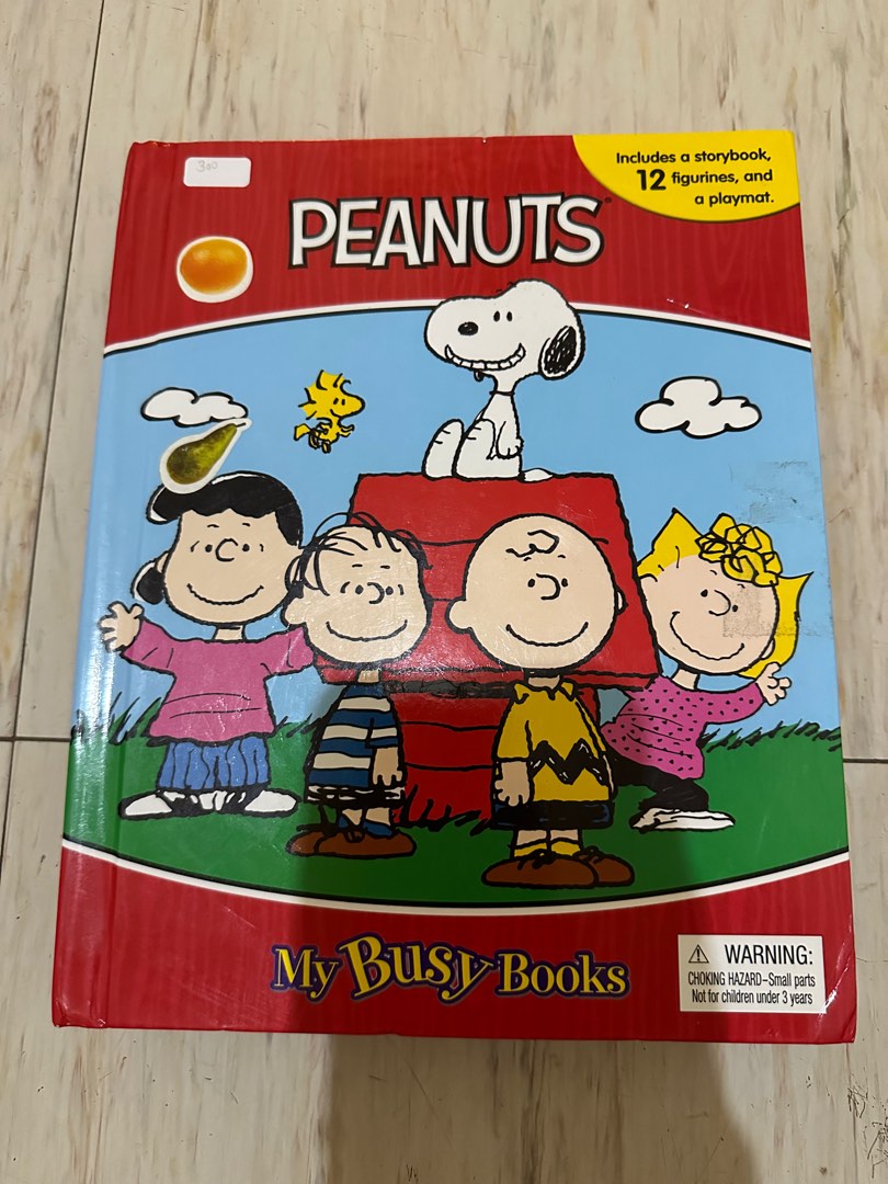 Peanuts busy book for kids, Hobbies & Toys, Books & Magazines, Children