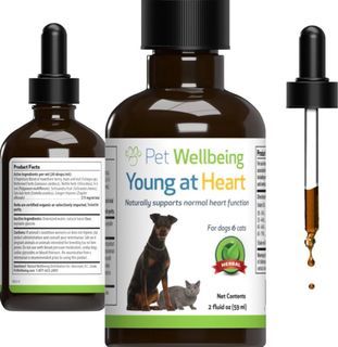 Pet Wellbeing Young at Heart 4oz for dogs and cats