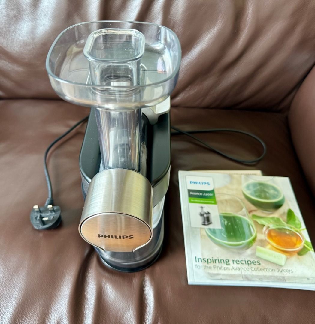 Philips Kitchen Appliances HR1897/34 Micro Masticating Juicer Avance