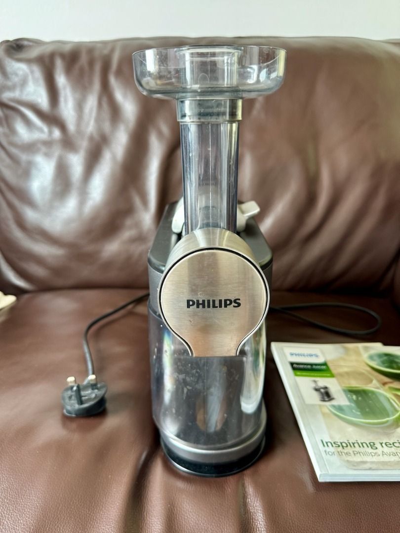 Philips Kitchen Appliances HR1897/34 Micro Masticating Juicer Avance