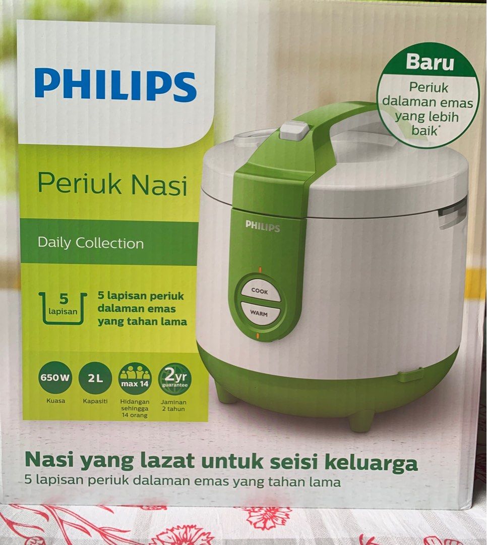 Philips Rice Cooker HD3119/60, TV & Home Appliances, Kitchen Appliances ...