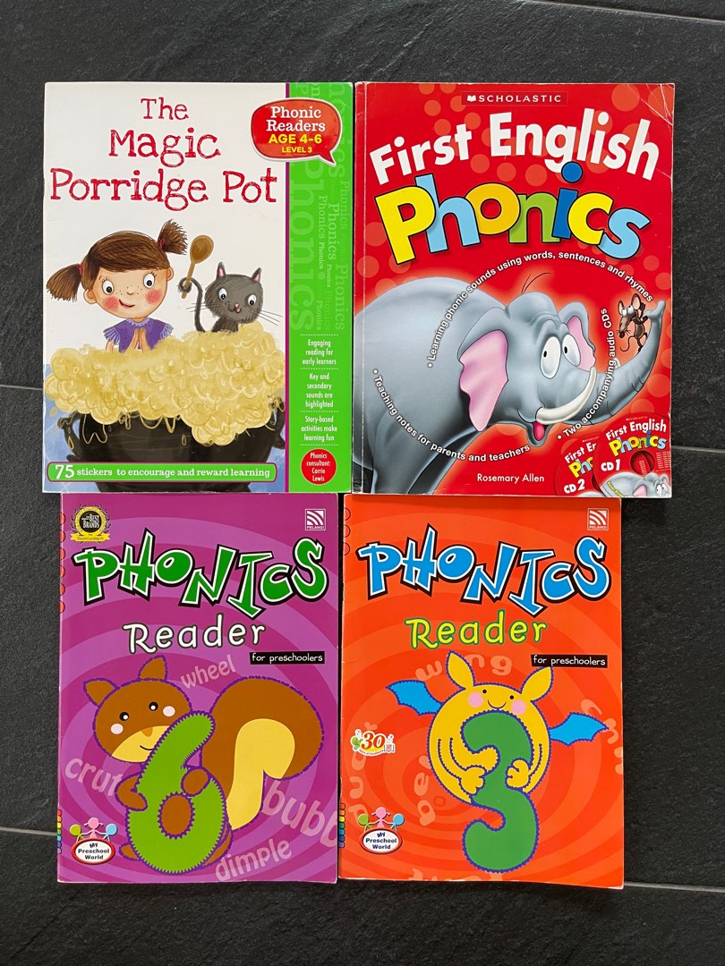 Phonics for preschoolers, Hobbies & Toys, Books & Magazines, Children's