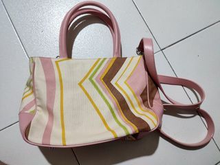 Pink Furla Sling Bag