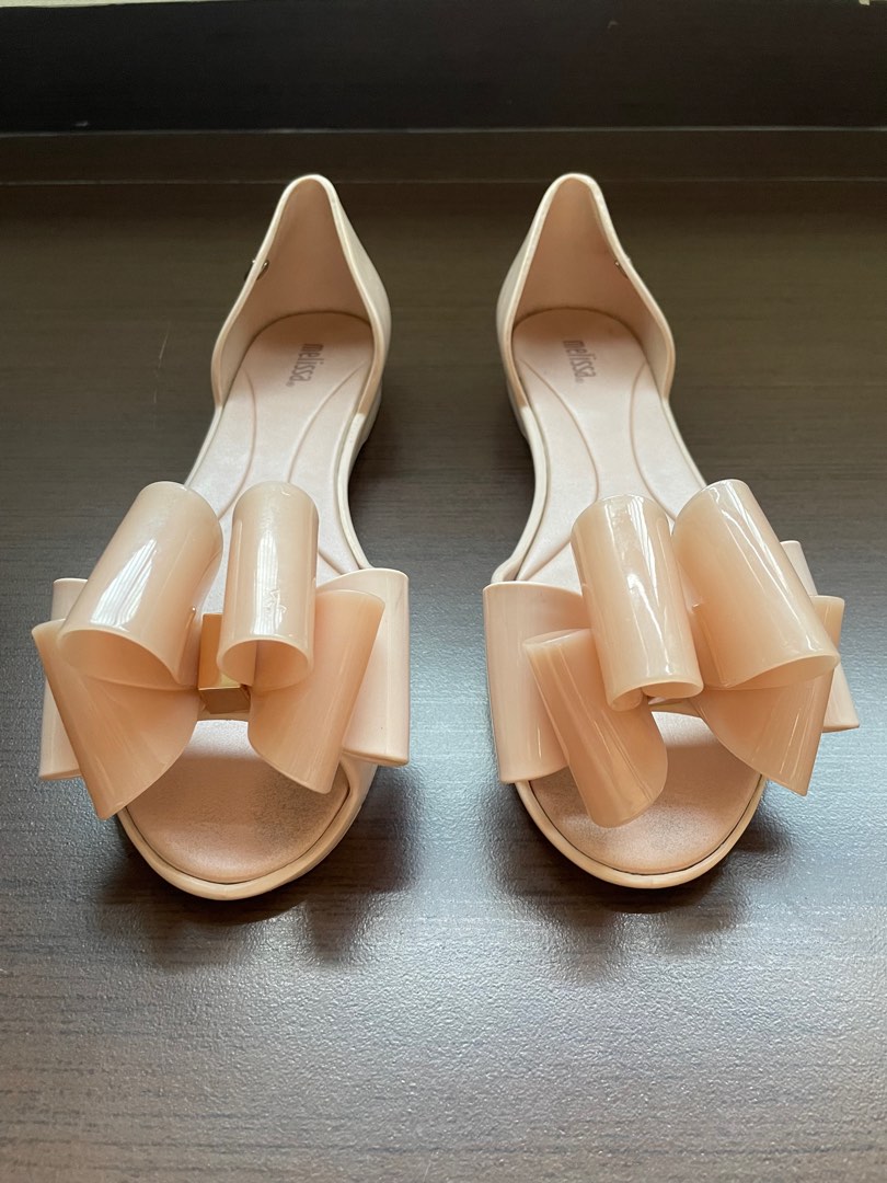 Melissa seduction bow clearance flat