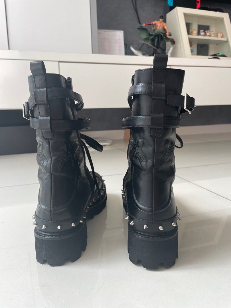 Pinko biker boots 39