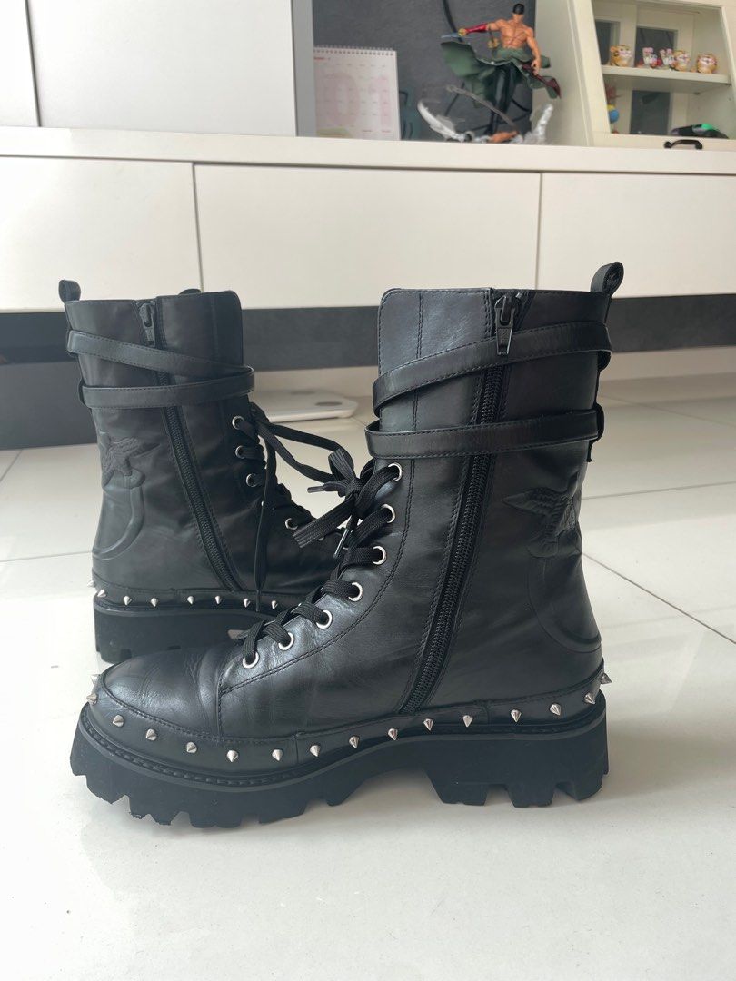 Pinko biker boots hot sale