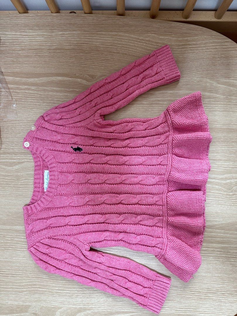 Polo Ralph Lauren girl 18m cotton top Babies Kids Babies