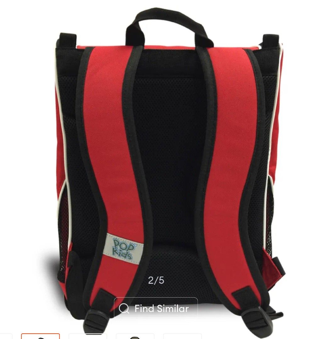 Red kids clearance backpack