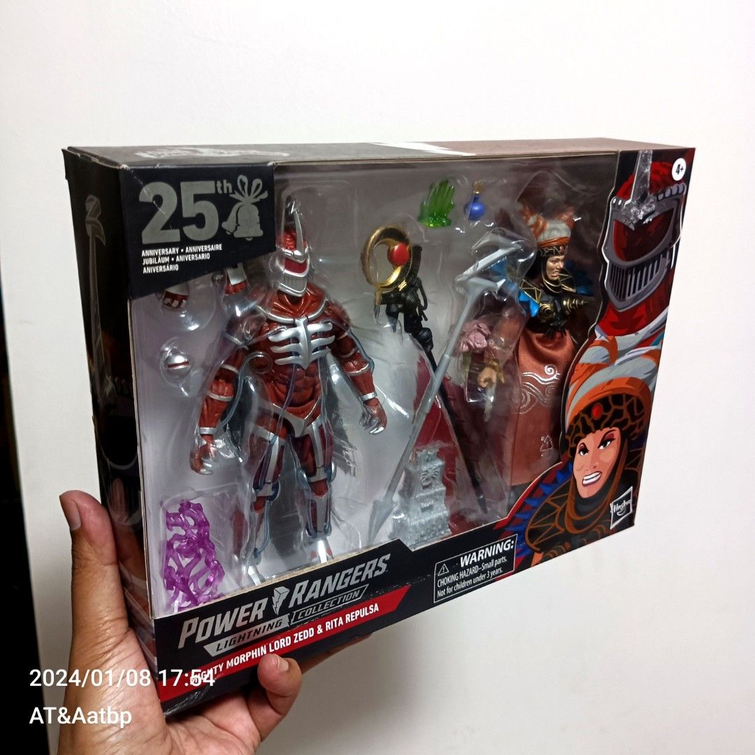 Power Rangers Lightning Collection Rita Power Rangers Lightning Collection LORD ZEDD & RITA REPULSA 6