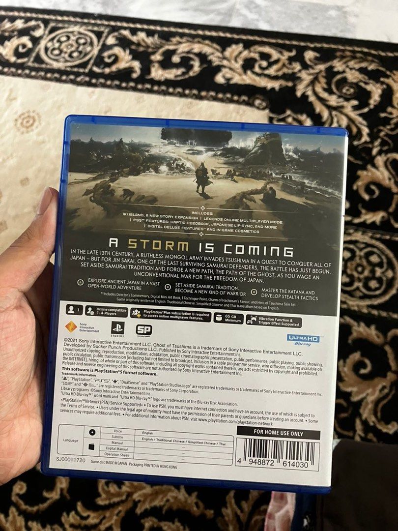 Pre owned ghost of tsushima deals