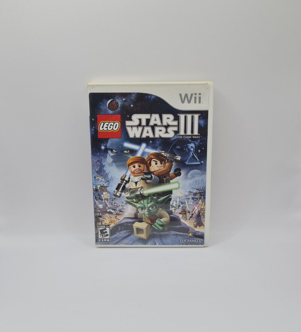 Pre Owned Nintendo Wii Lego Star Wars 3 The Clone Wars Game