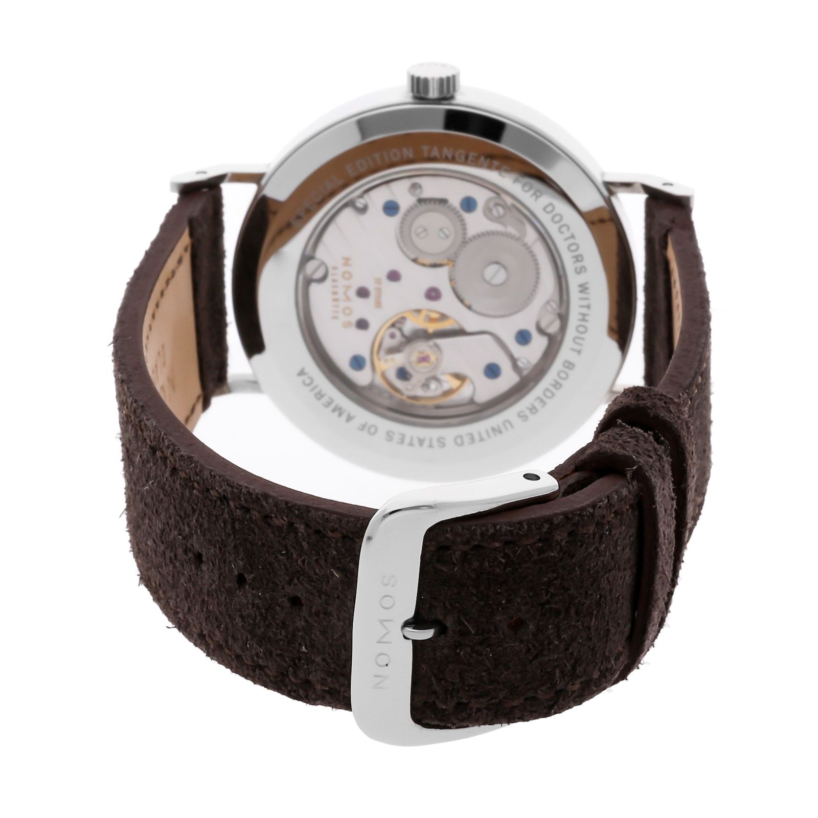 Pre Owned Nomos Tangente 33 Doctors Without Borders 123.S3 Luxury