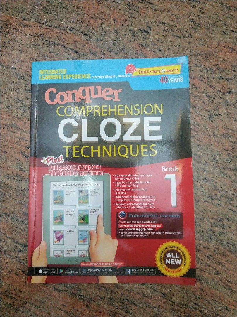 Primary 1 English- conquer comprehension close techniques, Hobbies ...