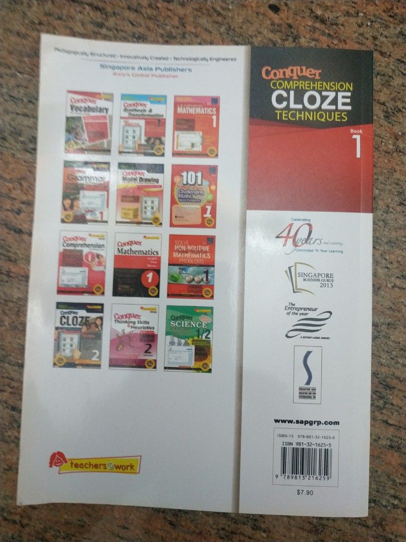 Primary 1 English- conquer comprehension close techniques, Hobbies ...