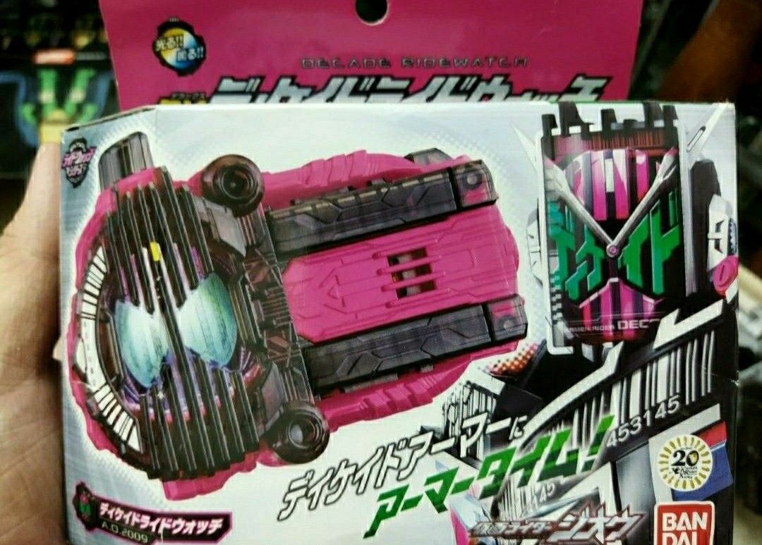 Promotion Kamen rider decade dx zi o rider watch use jnt dfod original price rm185