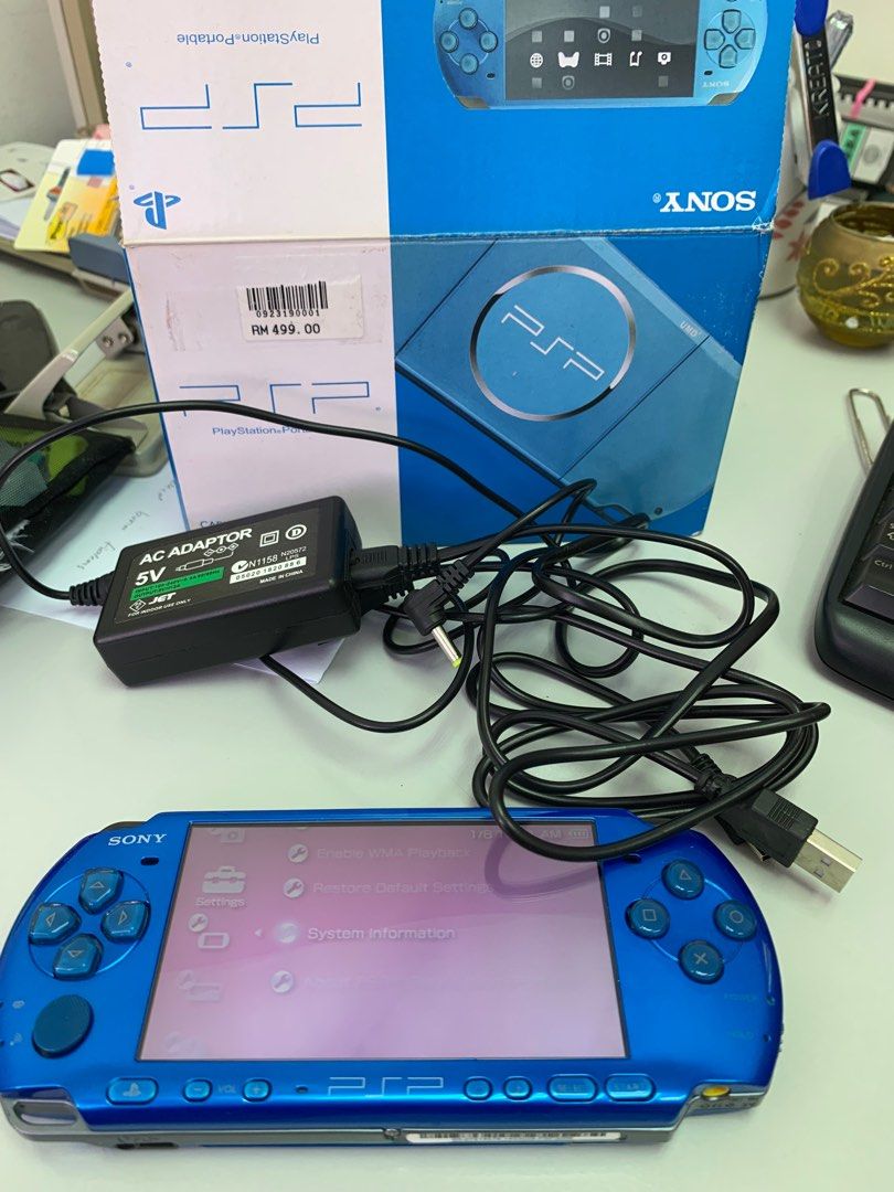 PSP SLIM 2K (Jailbreak), Video Gaming, Video Game Consoles, PlayStation