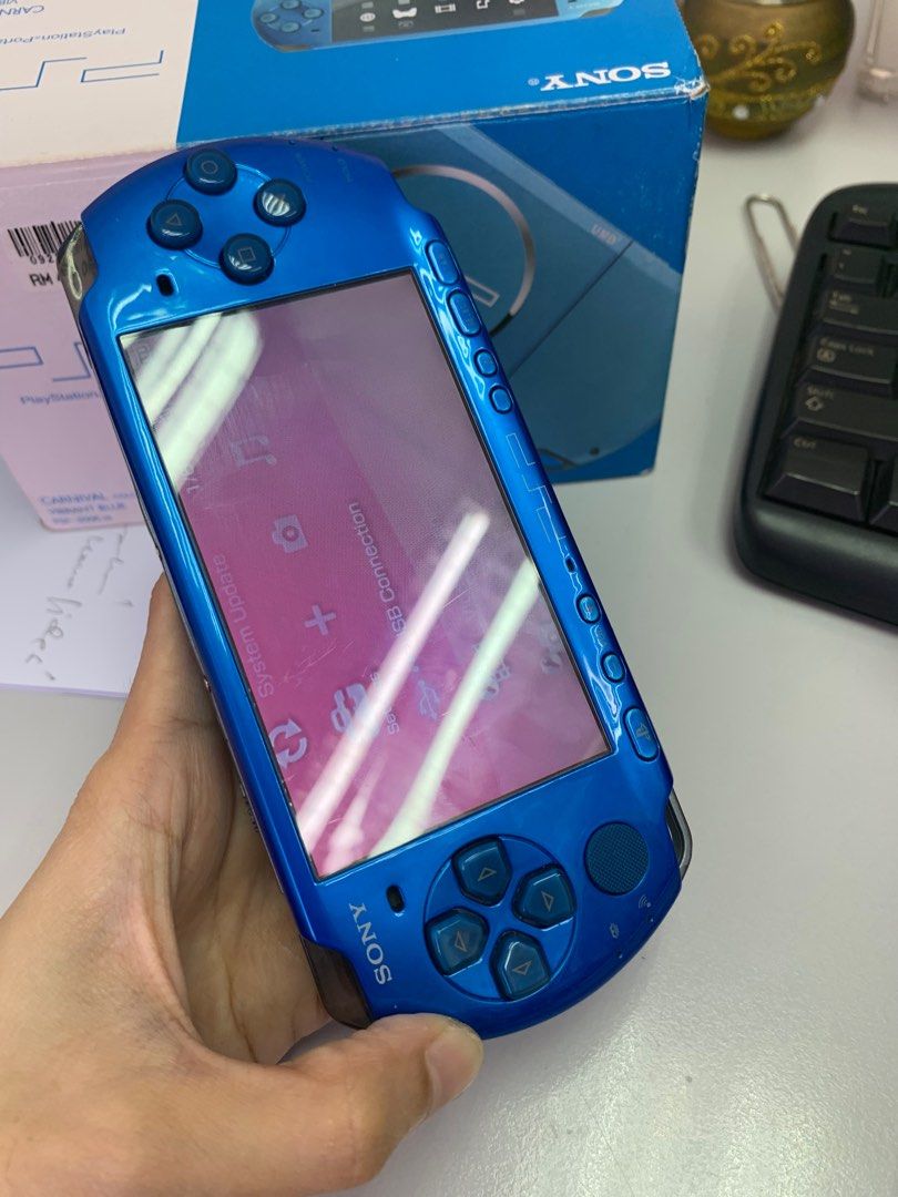 PSP SLIM 2K (Jailbreak), Video Gaming, Video Game Consoles, PlayStation