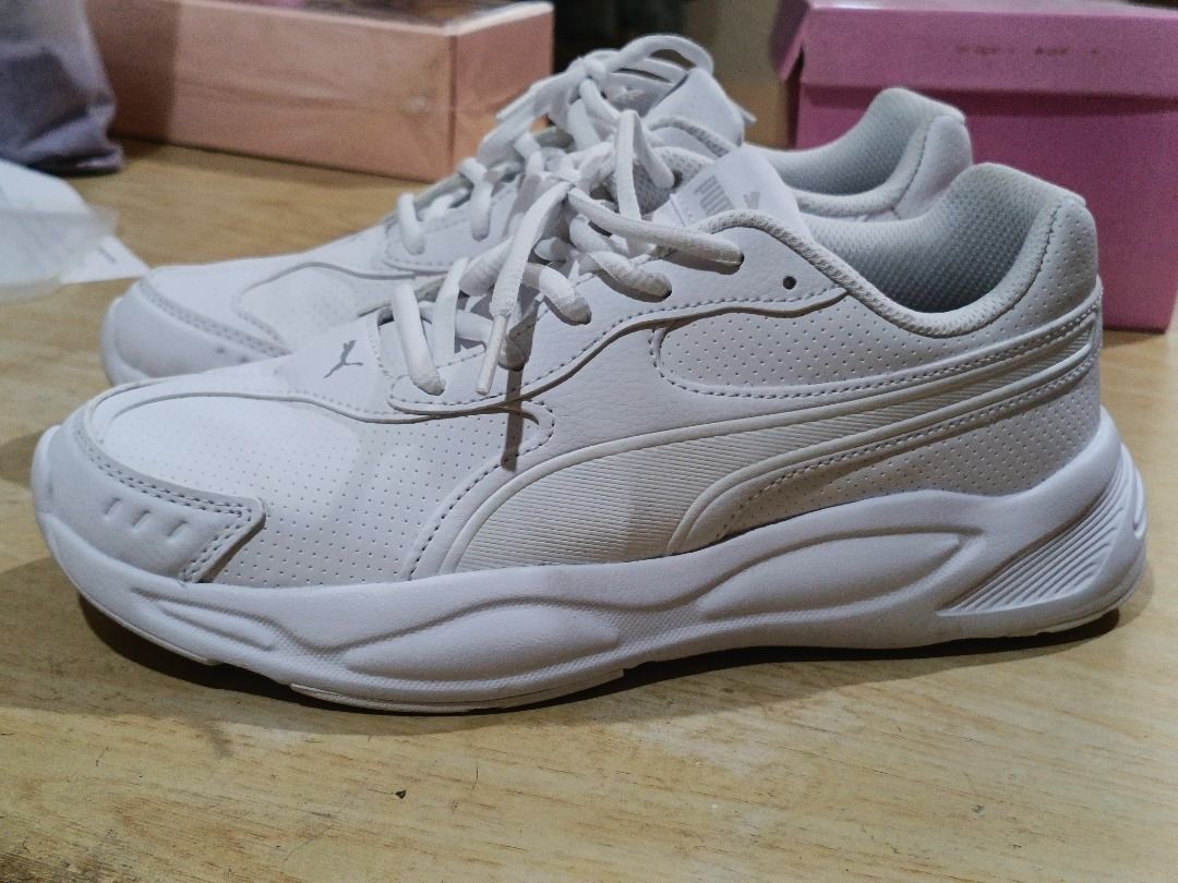 Womens puma leather shoes store