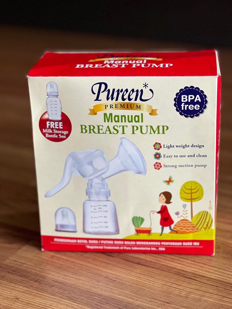 Pureen manual Breastpump, Babies & Kids, Nursing & Feeding