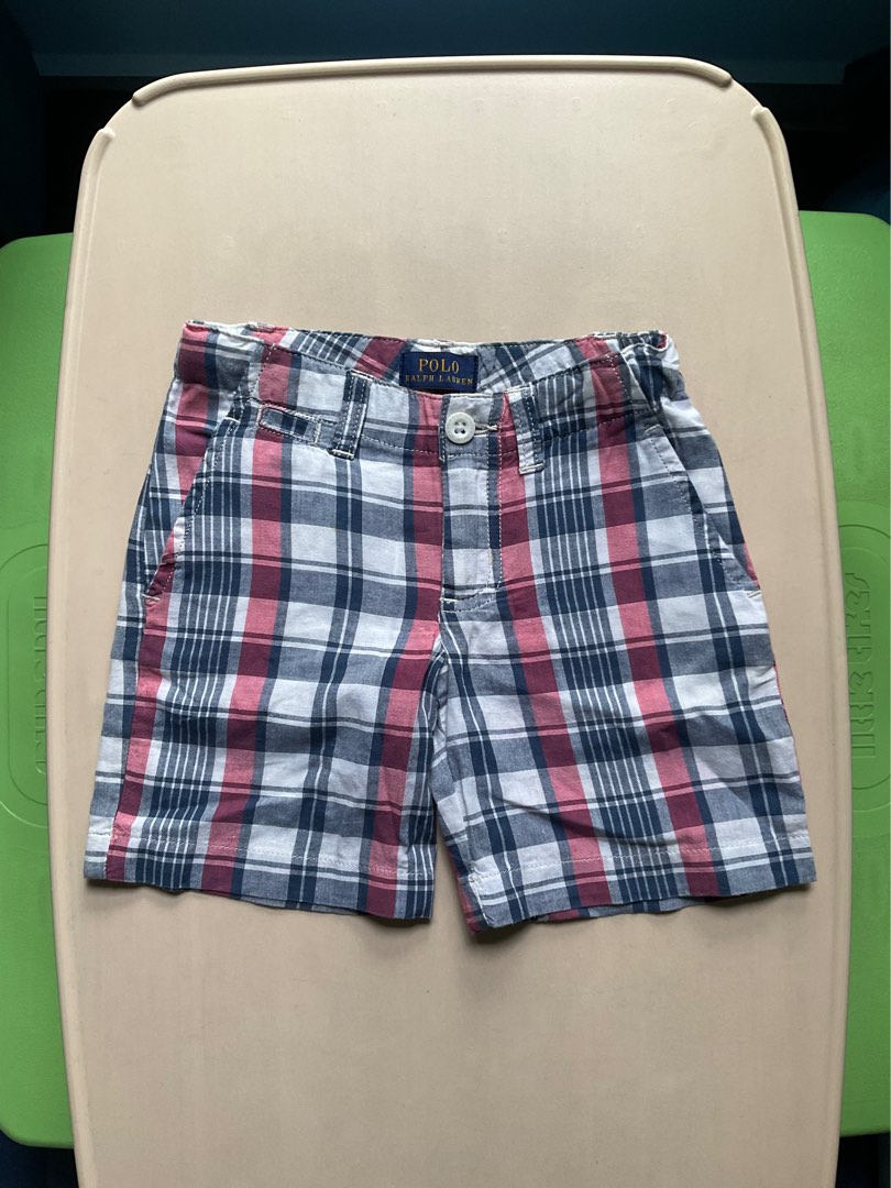 Ralph lauren best sale plaid shorts