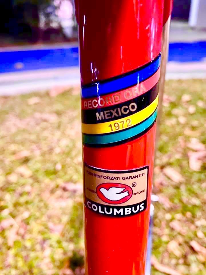 Rare collector Colnago FCI Pista Track bike for sale! (Category: Bicycles) located in Singapore. Submitted by ppt67 (Listing ID 1277726590, Image 2). Description: Rare collector Colnago FCI Pista Track bike in beautiful condition for sale! Comes with rare original track fork! (No drill hole for brakes!) Comes with rare Campagnolo Shamal track wheels with new Victoria Corsa tubular rear tyre New Campagnolo Record crank and headset Seat post: Campa