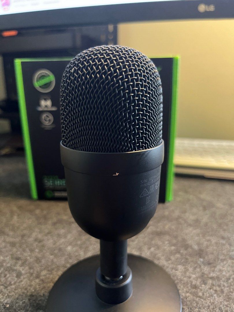 Razer Seiren Mini Streaming Microphone - Black - NEW Sealed