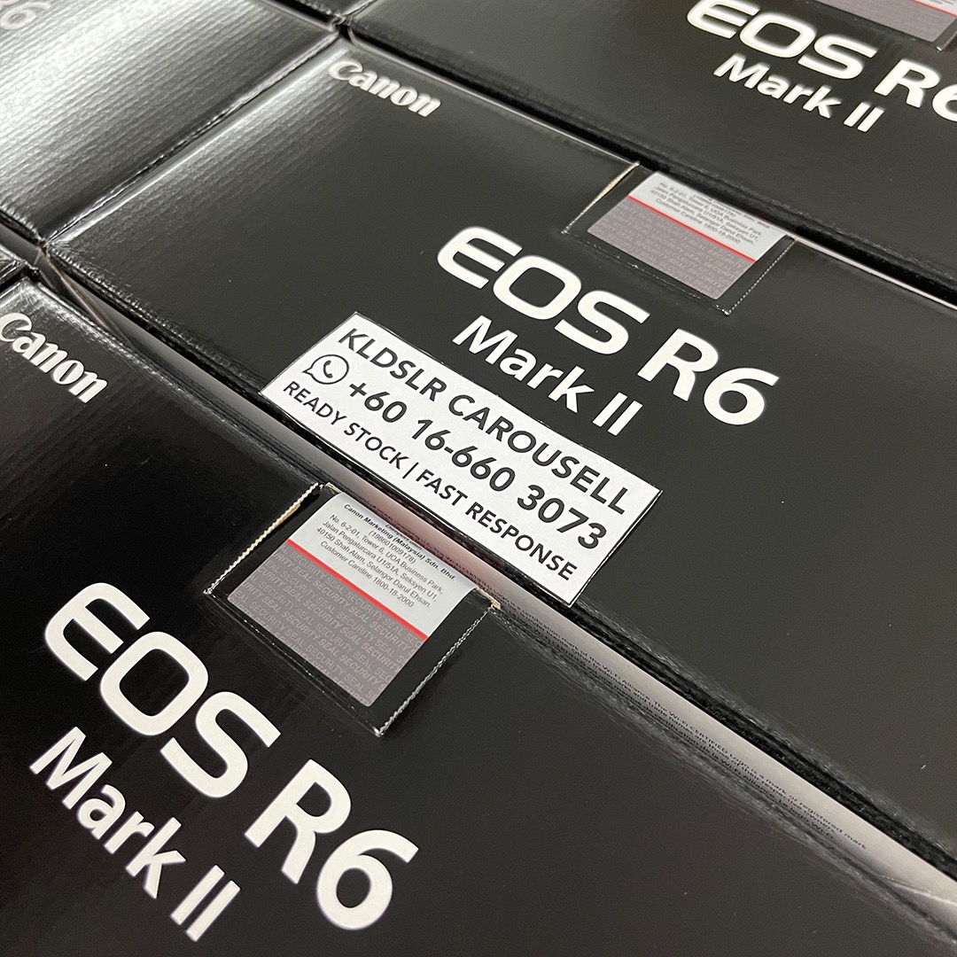 (READY STOCK) CANON EOS R6 MARK II / R6 II / Canon R62 Body (BODY ONLY ...