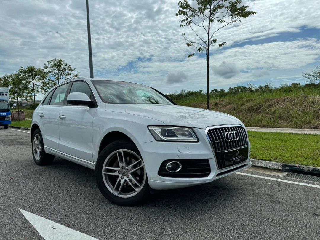 [RENT] AUDI Q5 2.0A IN WHITE, Cars, Car Rental on Carousell
