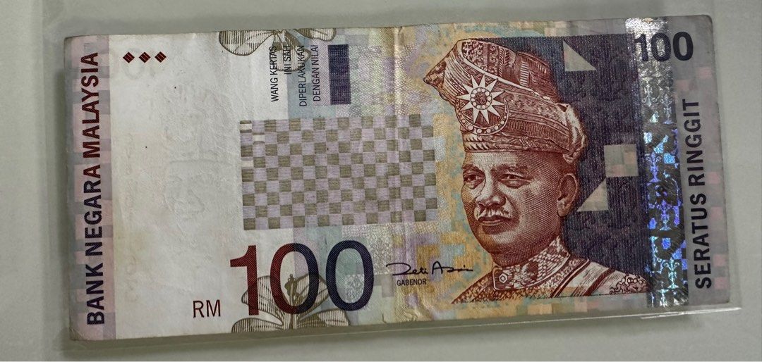 Rm100 old note, Hobbies & Toys, Memorabilia & Collectibles, Currency on ...