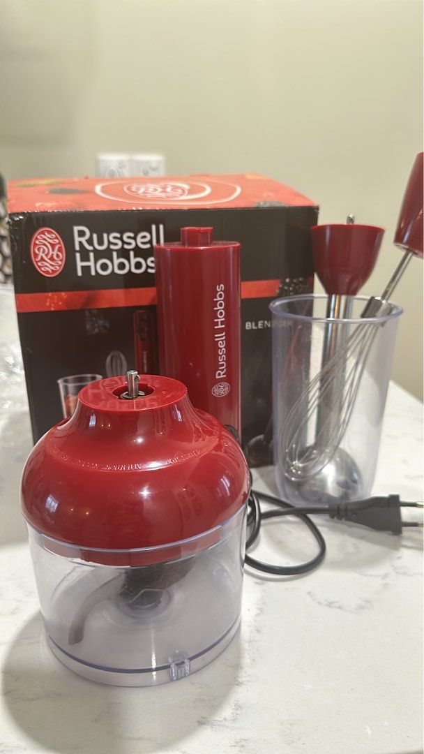 Russell hobbs 3 in 1 hand blender, TV & Home Appliances, Kitchen Appliances, Juicers, Blenders