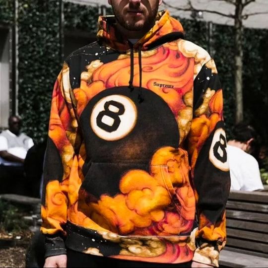 Supreme 8 ball hoodie cheap