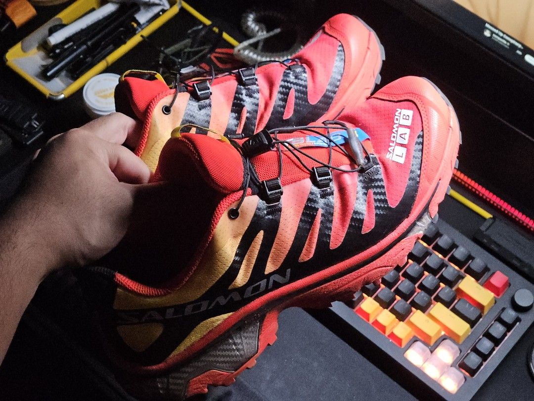 salomon xt4 red