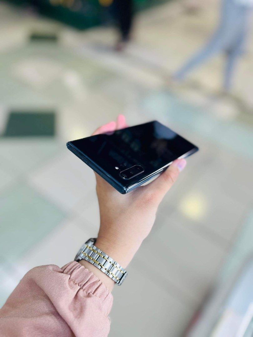 Samsung Note 10 Plus 256gb Dualsim FU NTC (Category: Samsung) located in San Juan City. Submitted by javedsgadgetshop (Listing ID 1277760464, Image 2). Description: OPEN FOR INSTALLMENT VIA CREDIT CARD/GGIVES & SWAP/TRADE-IN! WE BUY AND SELL ( ANYKINDS OF UNIT BINIBILI PO NAMIN)! PTPA : Padelete po f bawal Read ❗️Onhand ‼️ Samsung Note 10+ (Dualsim) •256gb •NTC Variant •Good batt health •Factory Unlock •95% Smoothness •No hidden issue | No Repair