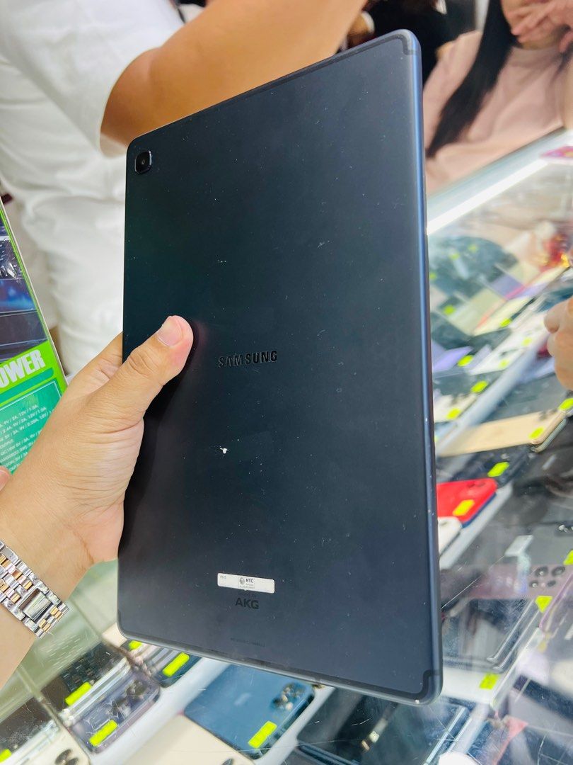 Samsung Tab S6 lite 128gb LTE (Category: Android) located in San Juan City. Submitted by javedsgadgetshop (Listing ID 1277781448, Image 2). Description: OPEN FOR INSTALLMENT VIA CREDIT CARD/GGIVES & SWAP/TRADE-IN! WE BUY AND SELL ( ANYKINDS OF UNIT BINIBILI PO NAMIN)! PTPA : Padelete po f bawal Read ❗️Onhand ‼️ Samsung Tab S6 Lite •128gb •NTC Variant •Good batt health •Factory Unlock •95% Smoothness •No hidden issue | No Repaired •100% Authentic 
