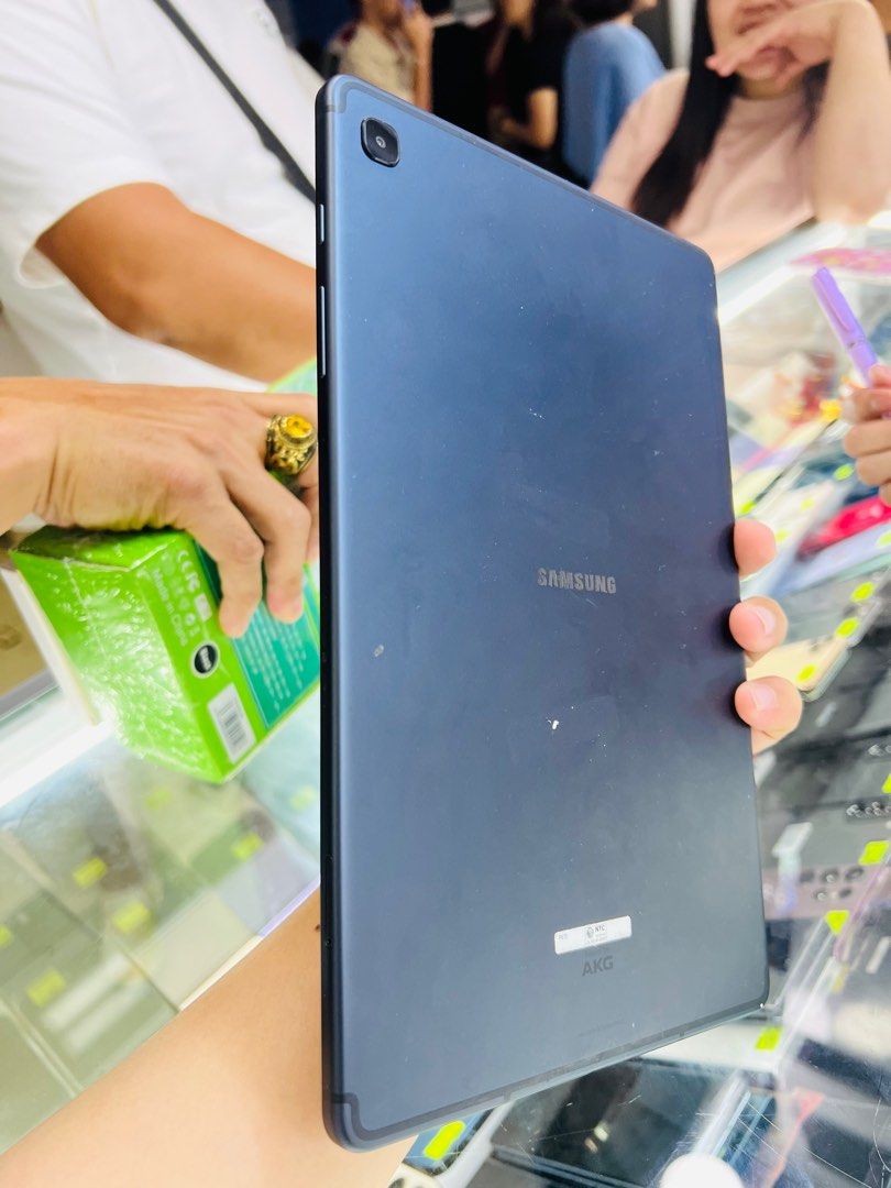 Samsung Tab S6 lite 128gb LTE (Category: Android) located in San Juan City. Submitted by javedsgadgetshop (Listing ID 1277781448, Image 3). Description: OPEN FOR INSTALLMENT VIA CREDIT CARD/GGIVES & SWAP/TRADE-IN! WE BUY AND SELL ( ANYKINDS OF UNIT BINIBILI PO NAMIN)! PTPA : Padelete po f bawal Read ❗️Onhand ‼️ Samsung Tab S6 Lite •128gb •NTC Variant •Good batt health •Factory Unlock •95% Smoothness •No hidden issue | No Repaired •100% Authentic 
