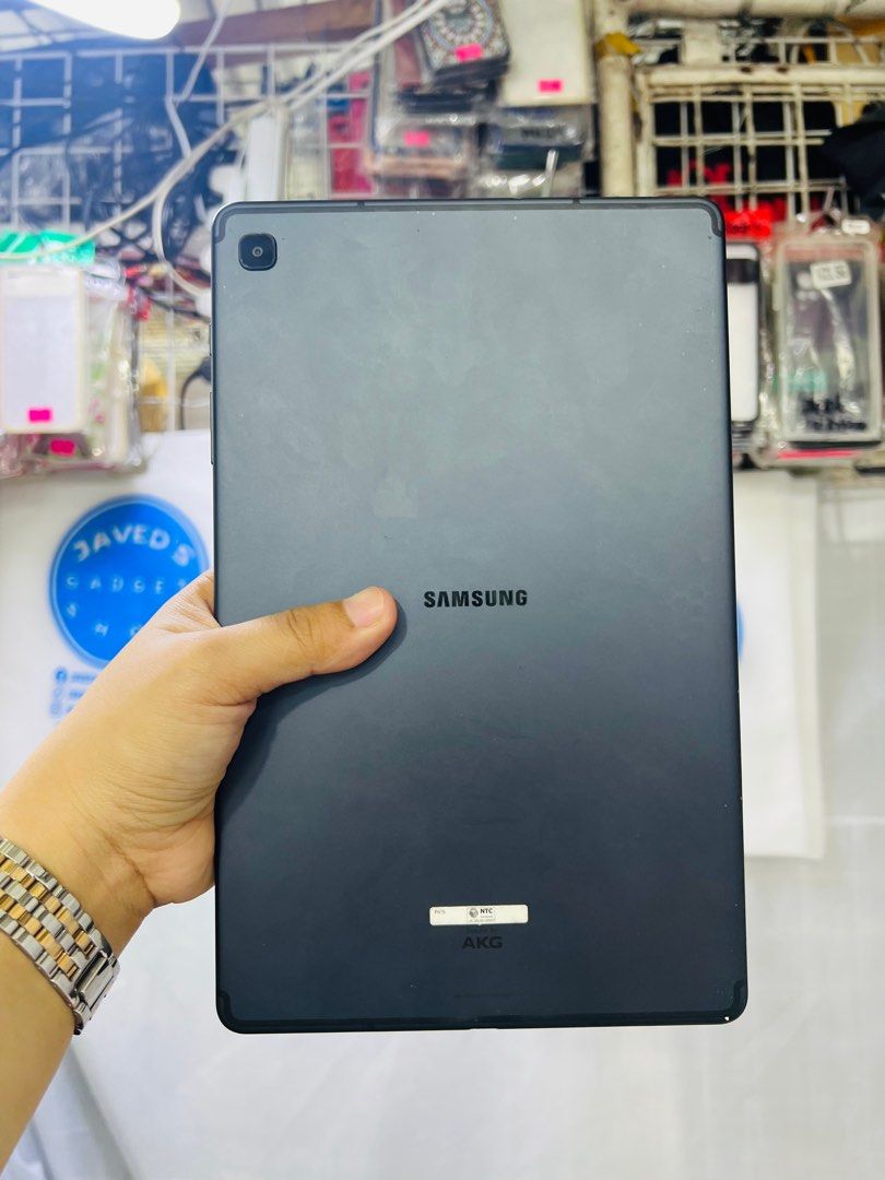 Samsung Tab S6 Lite 128gb LTE (Category: Android) located in San Juan City. Submitted by javedsgadgetshop (Listing ID 1277782523, Image 3). Description: OPEN FOR INSTALLMENT VIA CREDIT CARD/GGIVES & SWAP/TRADE-IN! WE BUY AND SELL ( ANYKINDS OF UNIT BINIBILI PO NAMIN)! PTPA : Padelete po f bawal Read ❗️Onhand ‼️ Samsung Tab S6 Lite •128gb •NTC Variant •Good batt health •Factory Unlock •95% Smoothness •No hidden issue | No Repaired •100% Authentic 