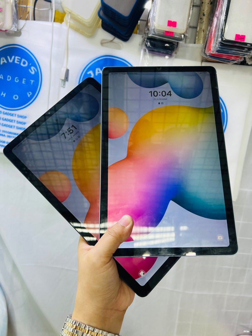 Samsung Tab S6 Lite 128gb LTE (Category: Android) located in San Juan City. Submitted by javedsgadgetshop (Listing ID 1277782523, Image 2). Description: OPEN FOR INSTALLMENT VIA CREDIT CARD/GGIVES & SWAP/TRADE-IN! WE BUY AND SELL ( ANYKINDS OF UNIT BINIBILI PO NAMIN)! PTPA : Padelete po f bawal Read ❗️Onhand ‼️ Samsung Tab S6 Lite •128gb •NTC Variant •Good batt health •Factory Unlock •95% Smoothness •No hidden issue | No Repaired •100% Authentic 