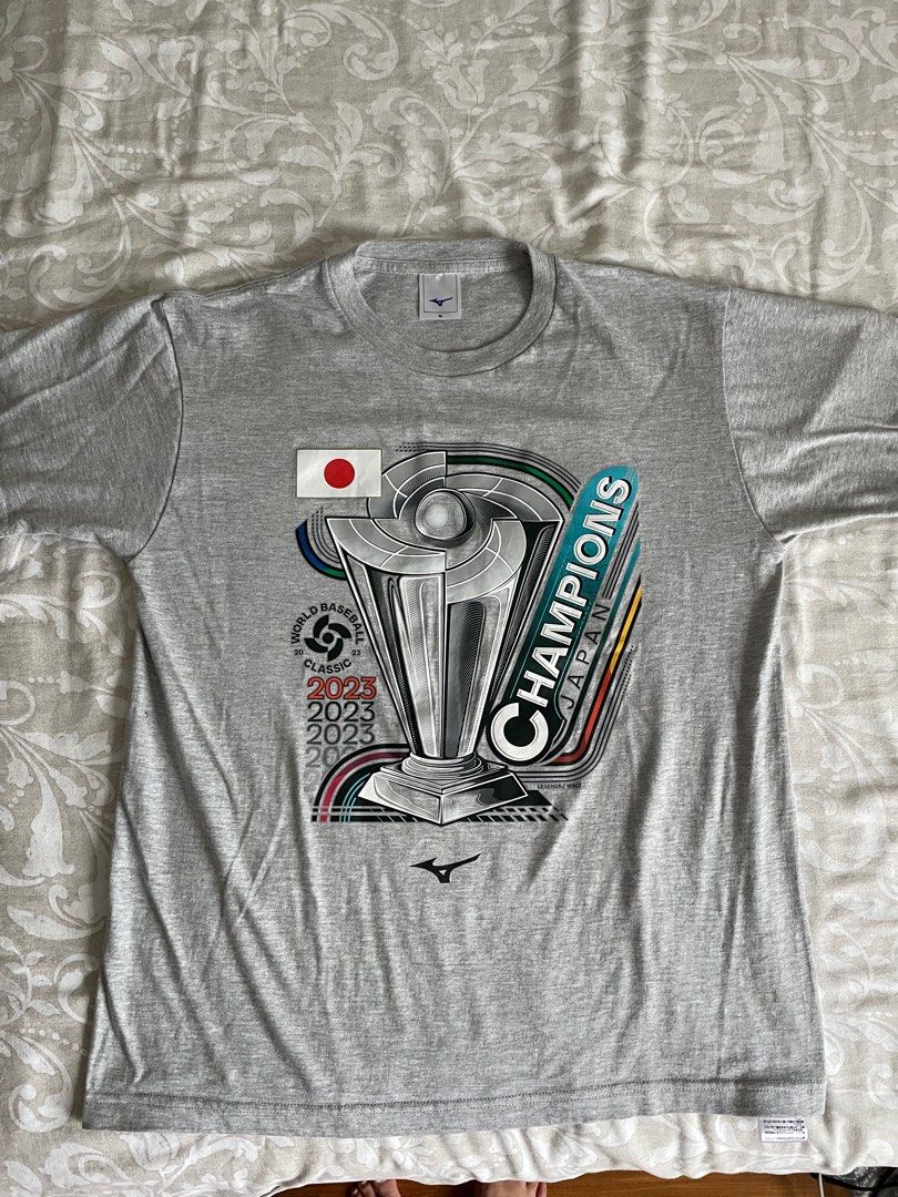 Samurai Japan authentic WBC champion 2023 T shirt Men s Fashion