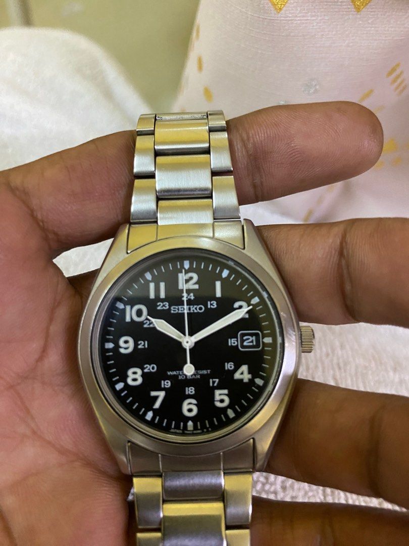 Seiko military hotsell