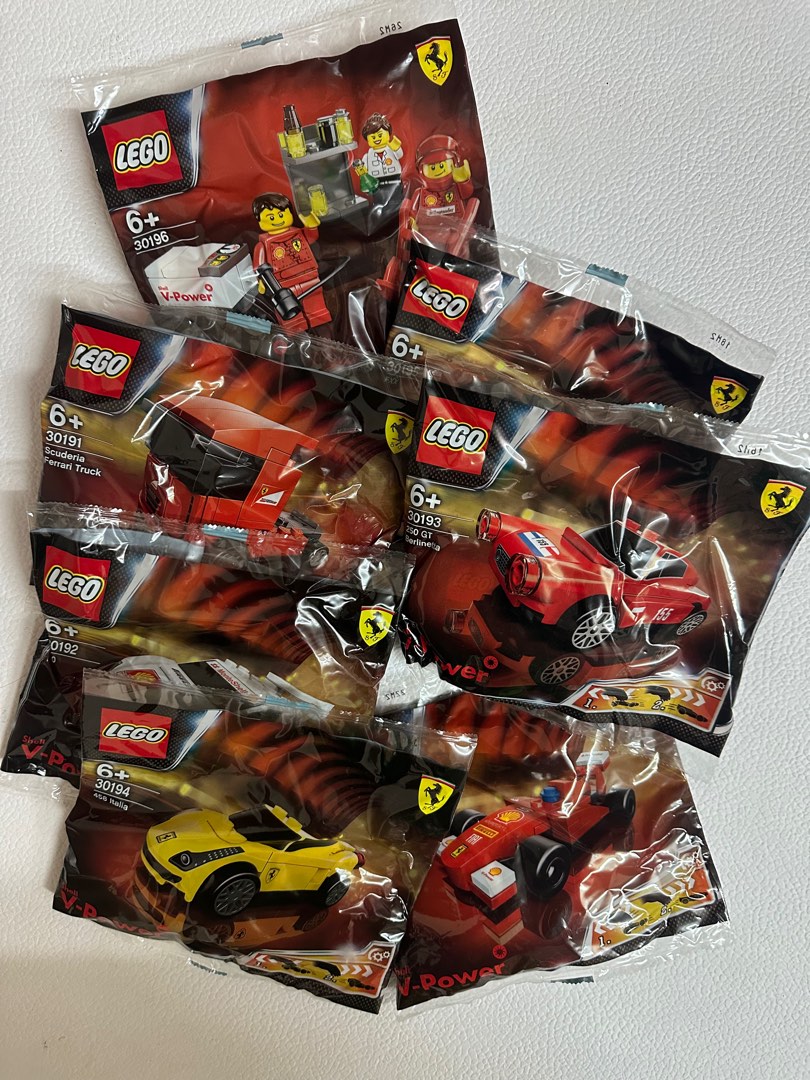 Shell x Ferrari complete Lego set, Hobbies & Toys, Toys & Games on ...