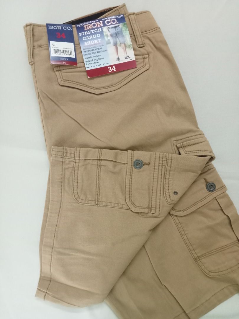 Shorts Cargo Pant Seluar Pendek Brand Iron Co. Sz 34
